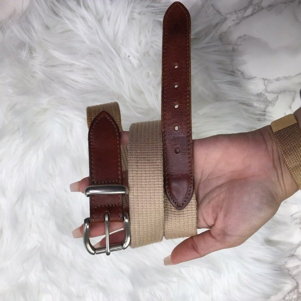 Eddie Bauer Leather Belt Medium